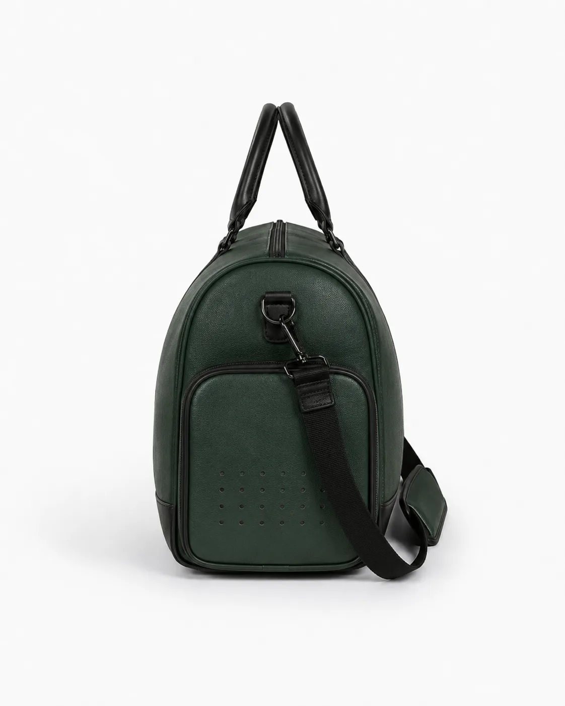 green duffel front product